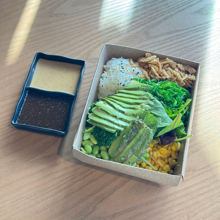 Greens Poke box