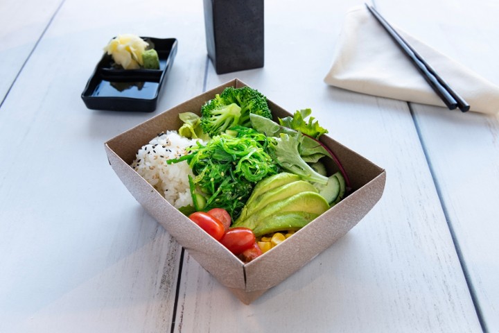 Greens Poke box