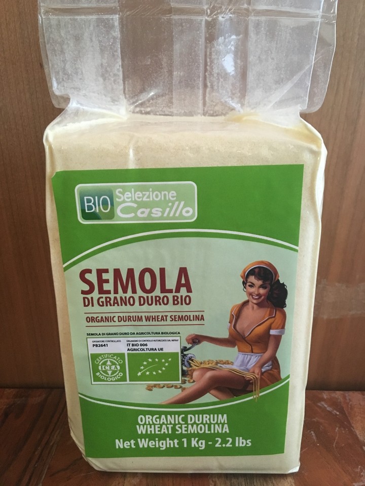 Casillo Organic Durum Wheat Semolina