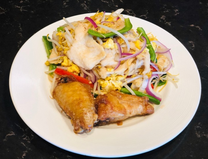 L. Pad Thai Chicken 鸡扒泰