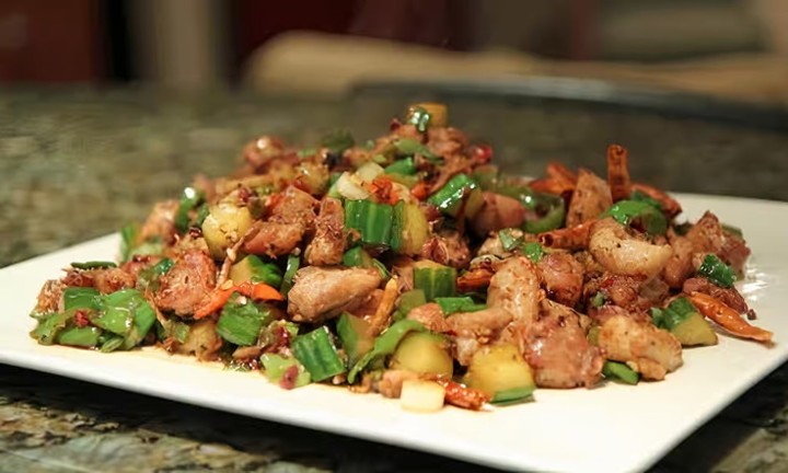 Spicy Chicken Dice  辣子鸡丁