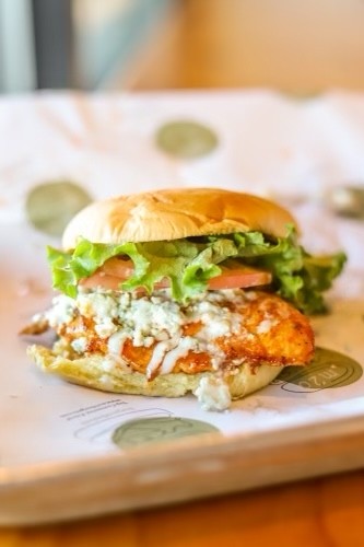 Grilled Buffalo Chicken Sandwich