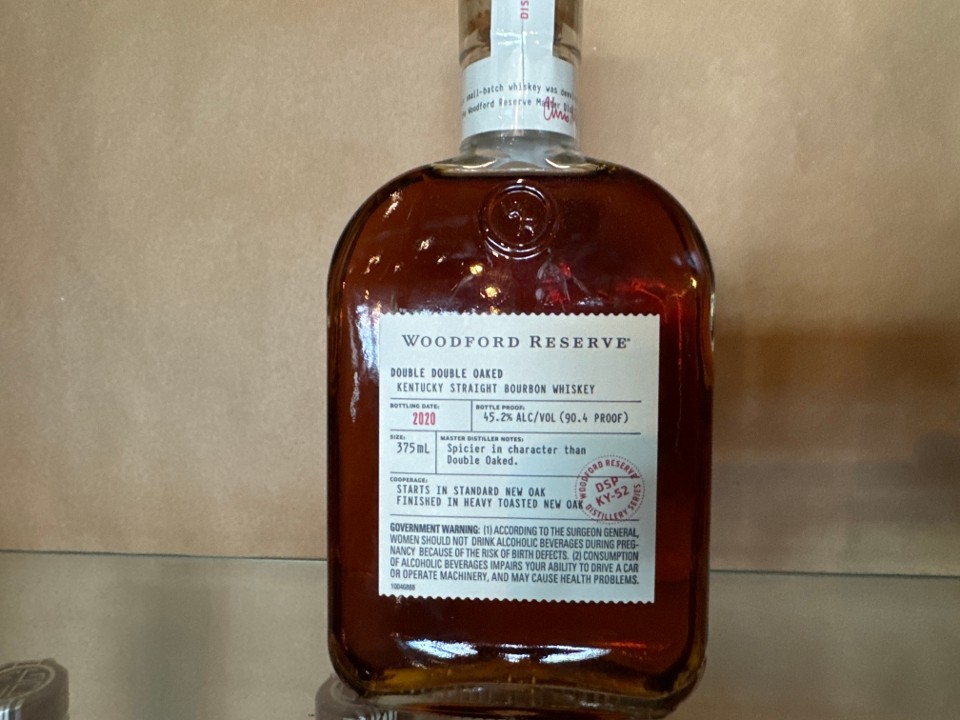 Woodford Double Double Oaked 2020 375ml BTL
