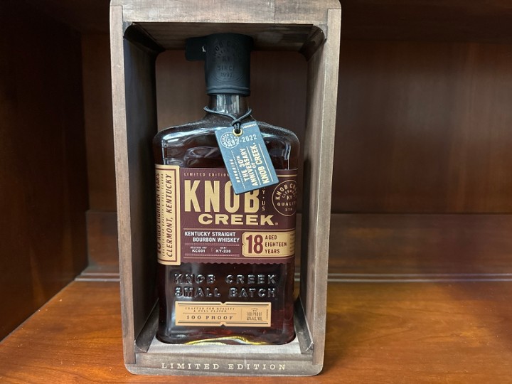 Knob Creek 18yr BTL