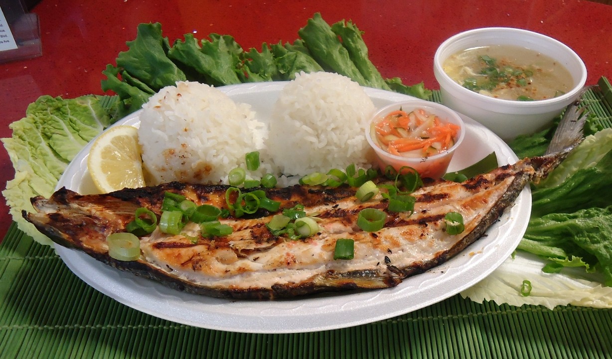 Grilled Bangus Plate