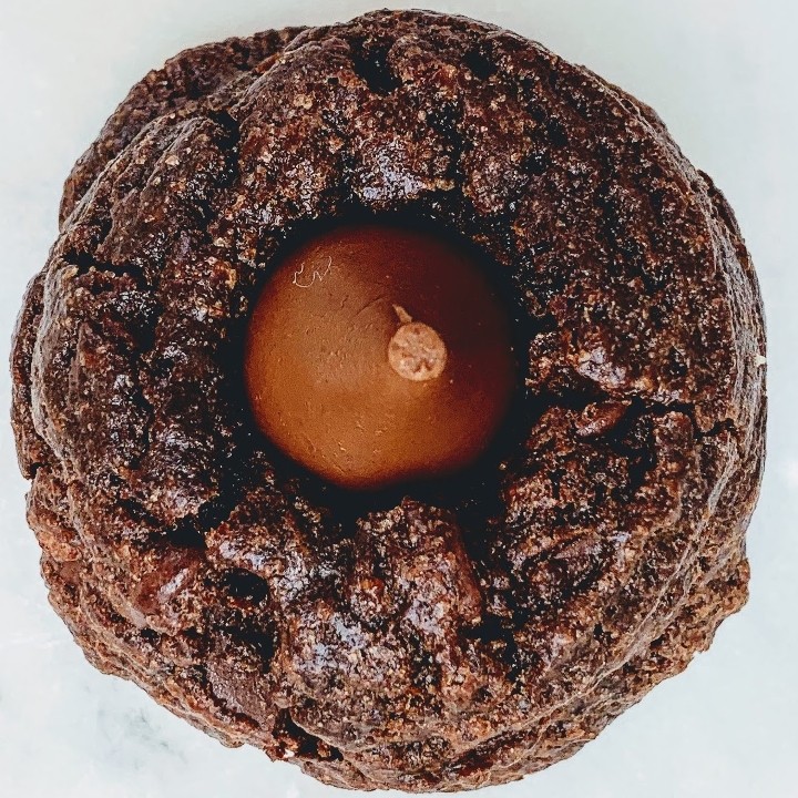 Brownie Bite with a Kiss
