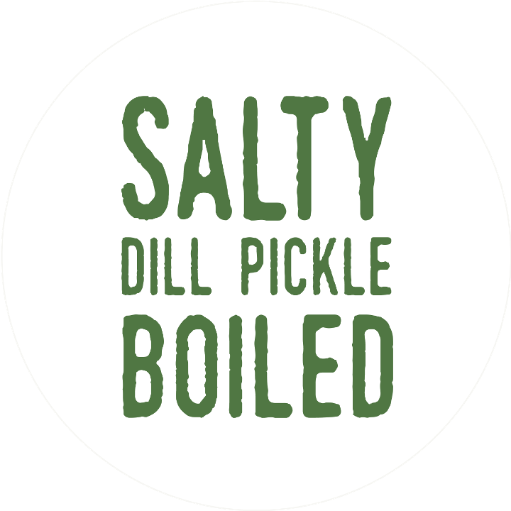 Salty Dill Pickle Boiled