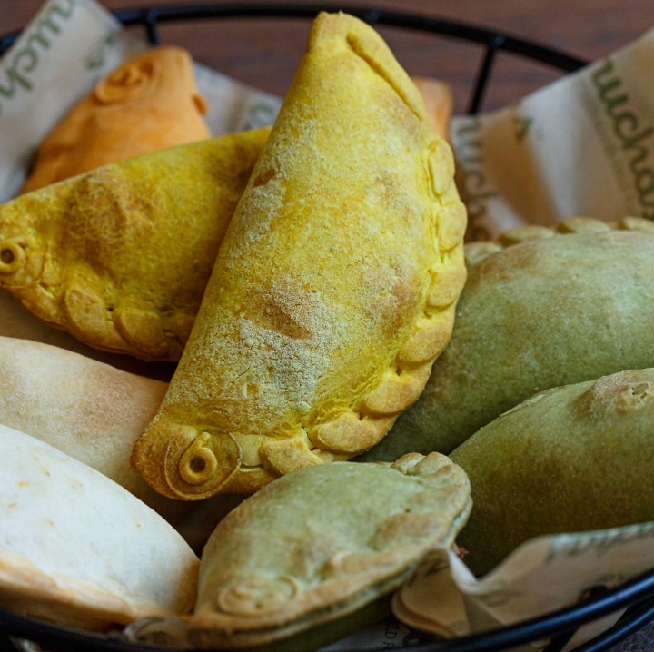 Two Adobo Chicken Empanadas