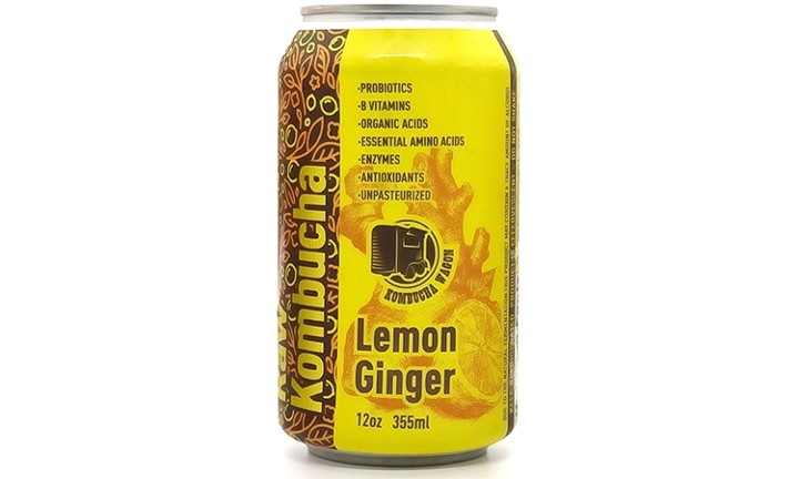 Lemon Ginger Kombucha CAN
