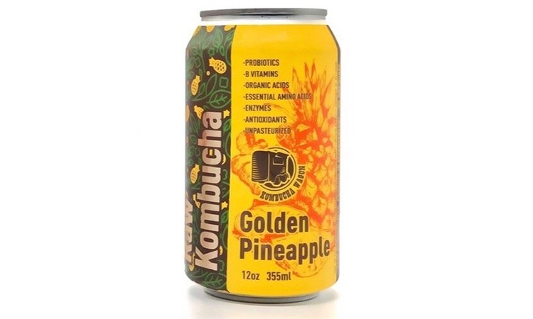Golden Pineapple Kombucha CAN