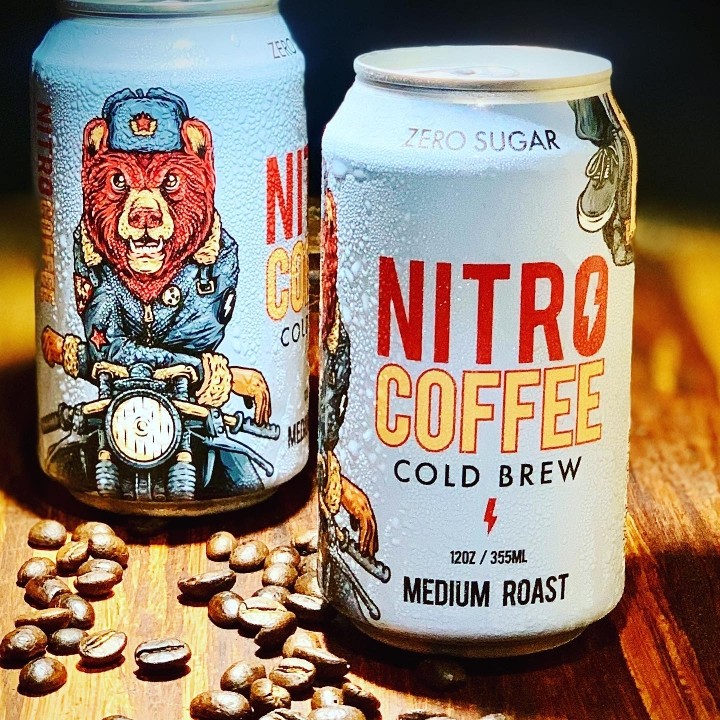 Nitro Coffee Cold Brew - MEDIUM ROAST