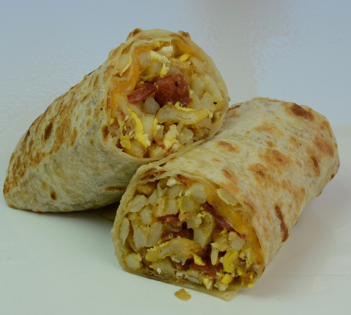 BACON BREAKFAST BURRITO