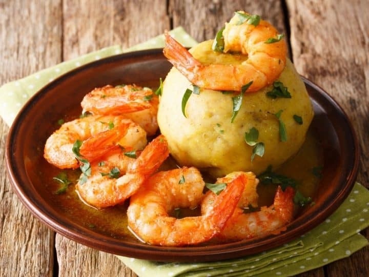 Shrimp Mofongo