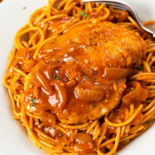 Spaghetti and Chicken