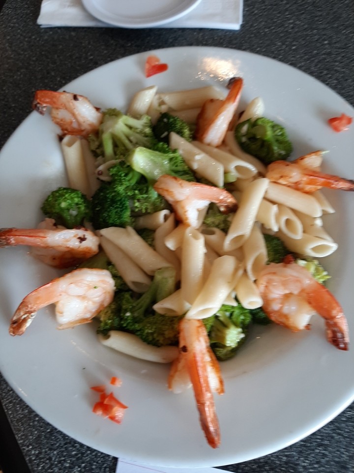 Ziti with Broccoli with Shrimp