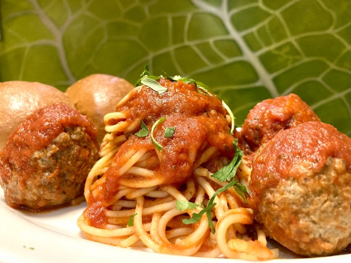 Italian Meatballs and Spaghetti