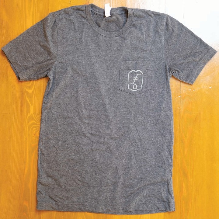 FH Pocket Tshirt - Charcoal