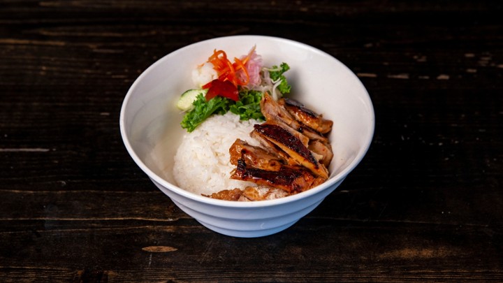 Soy Glazed Chicken Rice Bowl