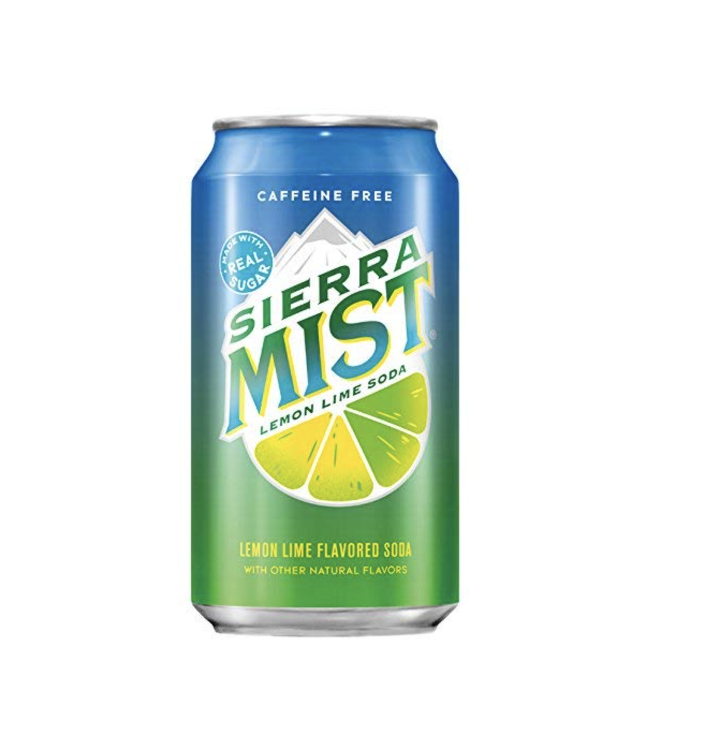 Starry Lime Soda Cans 12oz