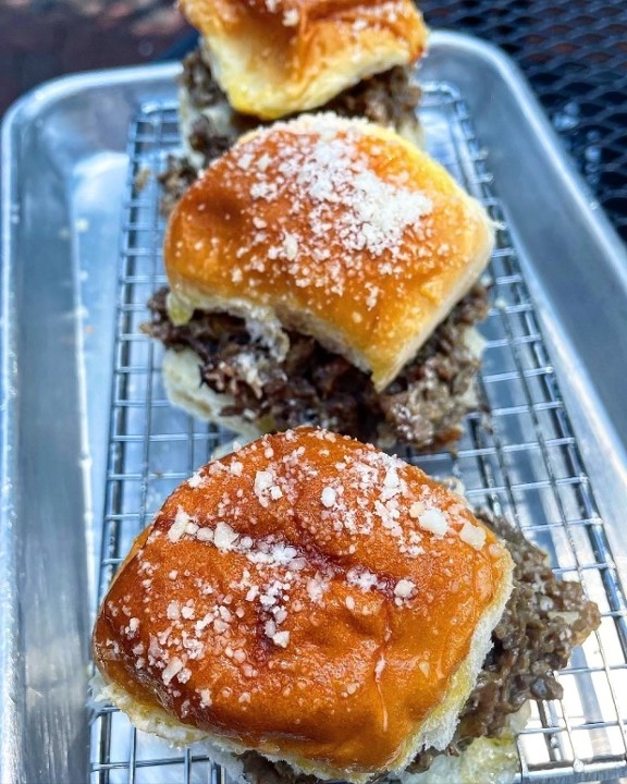 Cheesesteak Sliders