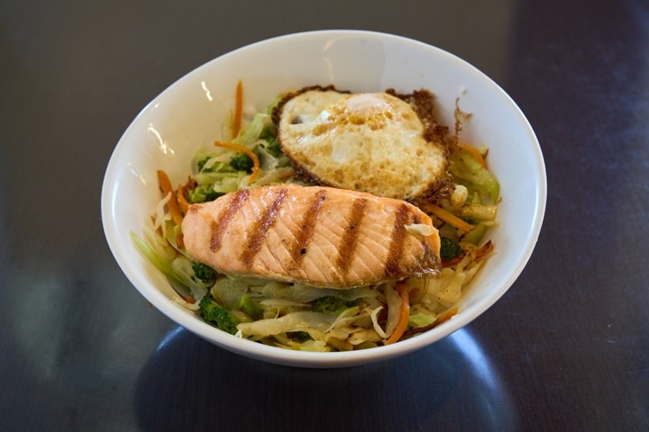 Dinner-Salmon Rice Bowl