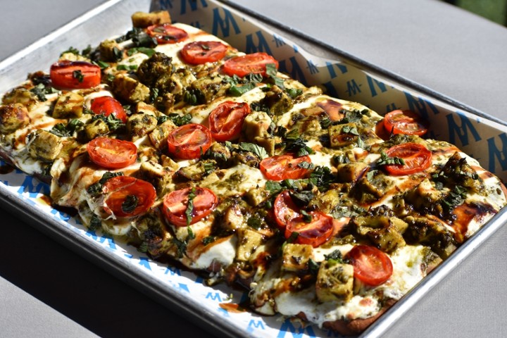 Pesto Caprese Flatbread