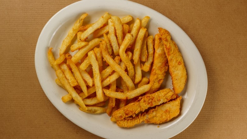 Kids #6. Chicken Fingers with Fries