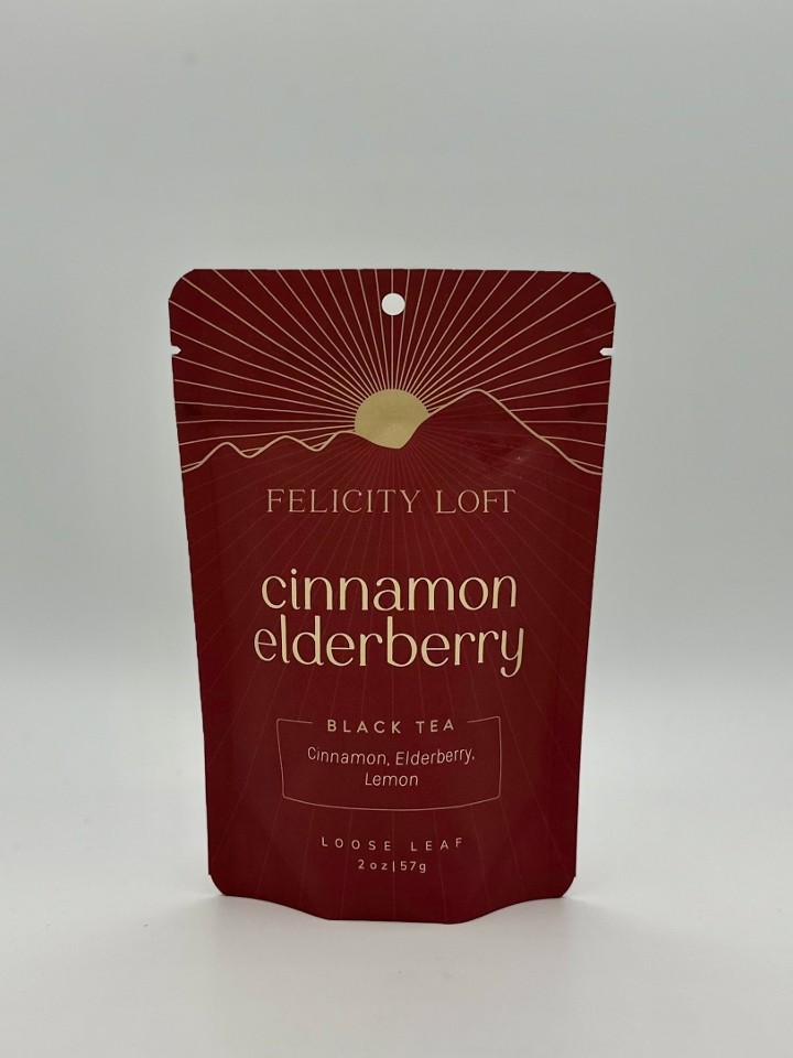 Felicity Loft - Cinnamon Elderberry Black Tea- 2 oz