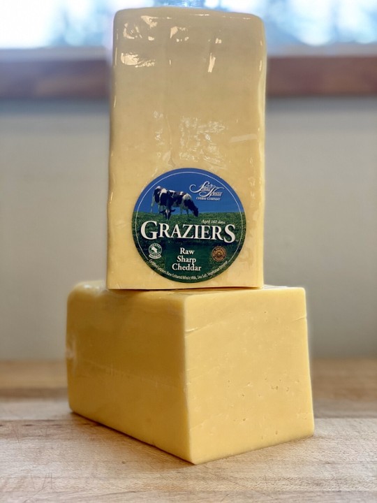 Graziers Raw Milk Sharp Cheddar