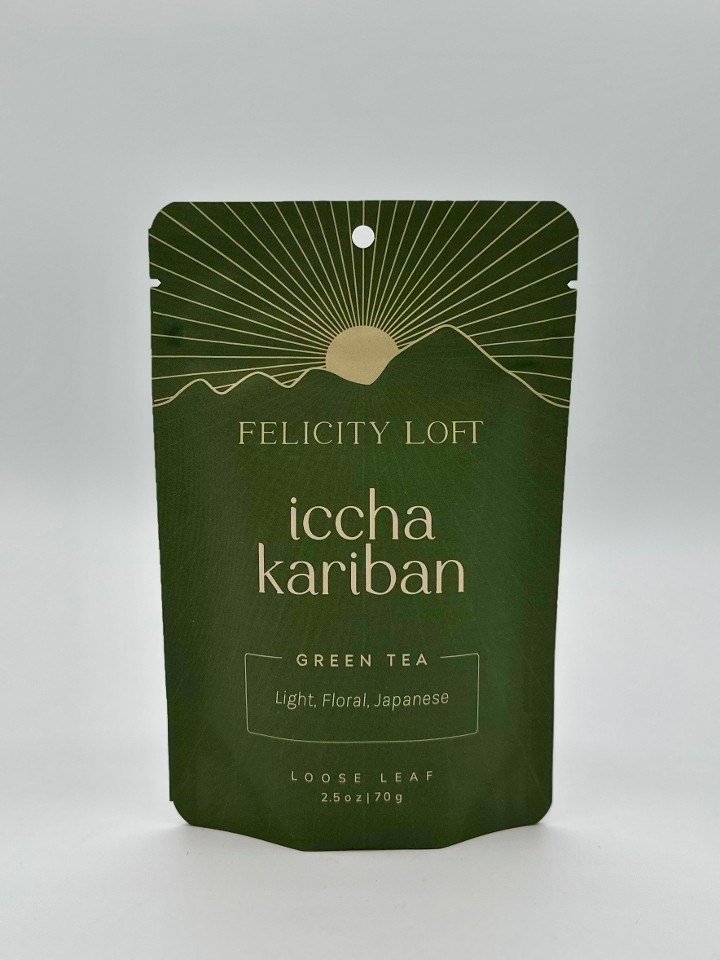 Felicity Loft - Iccha Kariban Green Tea - 2 oz