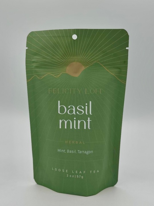 Felicity Loft - Basil Mint Herbal Tea - 2 oz