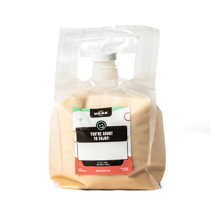 Jasmine Green Milk Tea - Gallon Bag