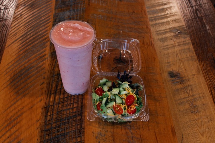 SMOOTHIE & SIDE SALAD