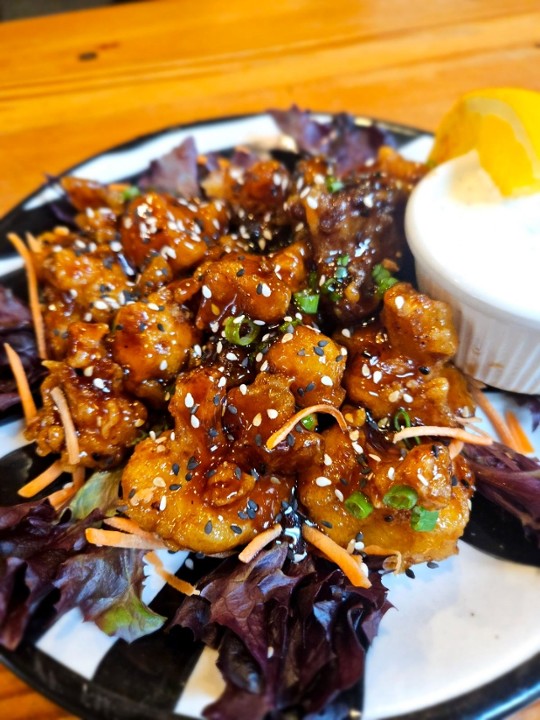 Teriyaki Cauliflower Wings