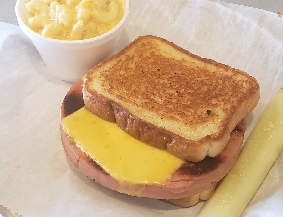 Grilled Bologna and Cheese