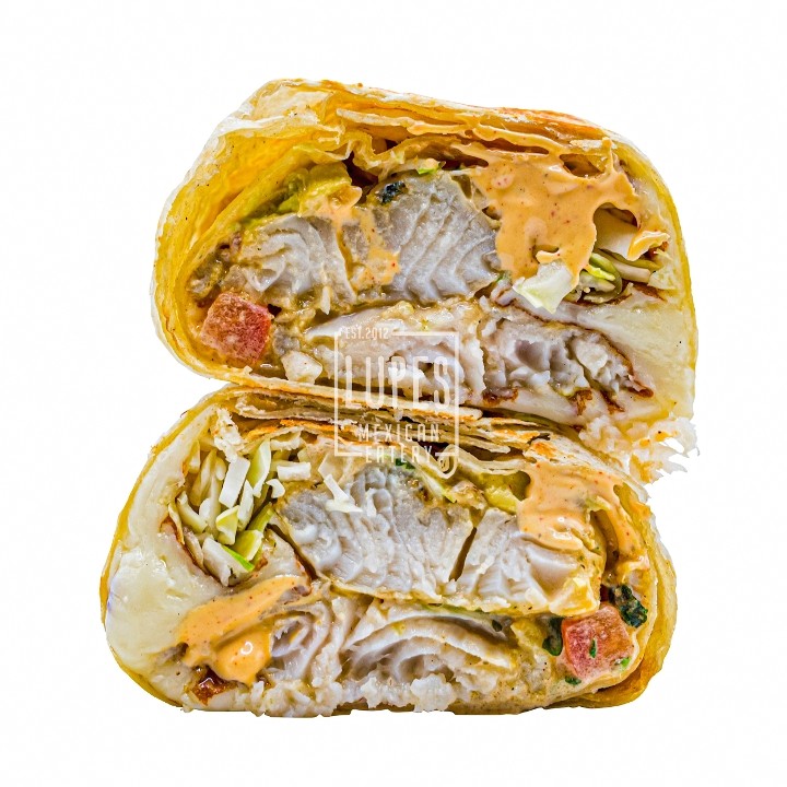 Grilled Fish Burrito