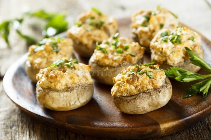 Boursin Cheese Stuffed Mushrooms (DZ)