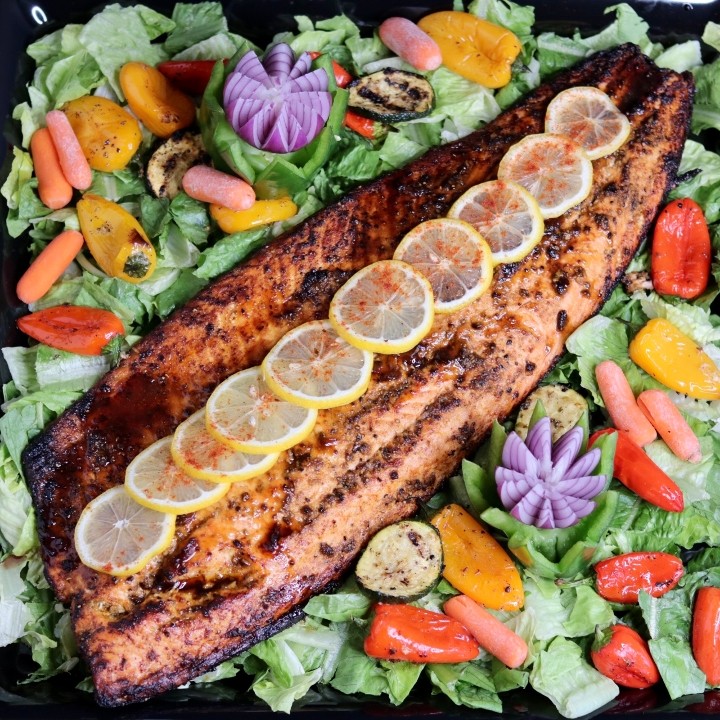 Grilled Salmon Platter