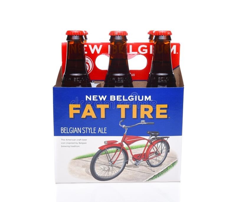 6 Pack of Fat Tire