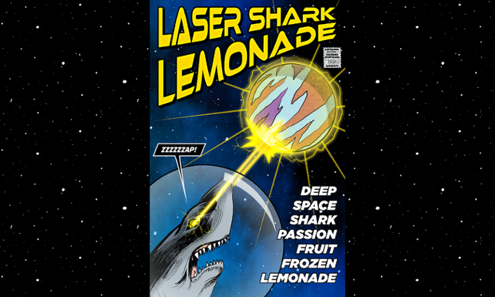 Large Frozen Shark Lemonade