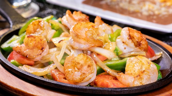 Grilled Shrimp Fajitas