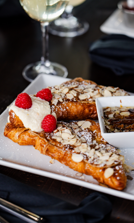 Almond Croissant French Toast
