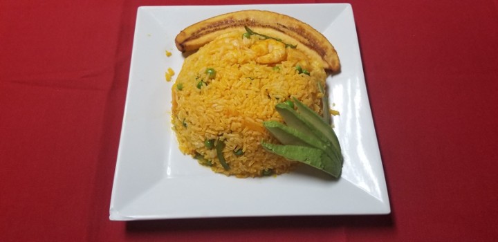 Arroz con Camarones