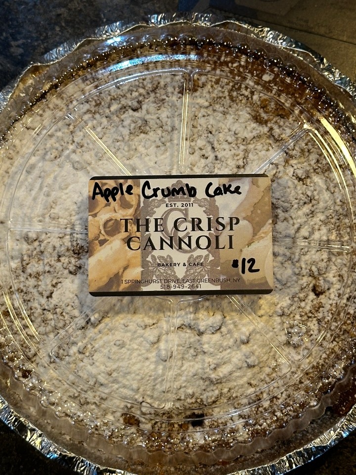 WHOLE APPLE CRUMB CAKE