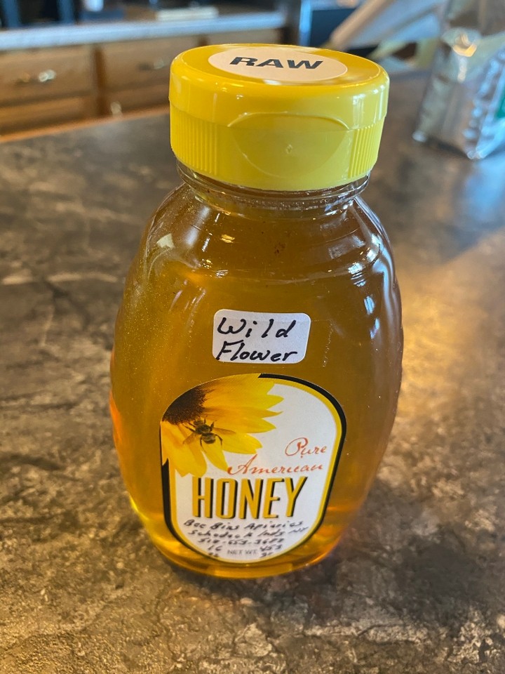 16oz. Squeeze Bottle Local Honey