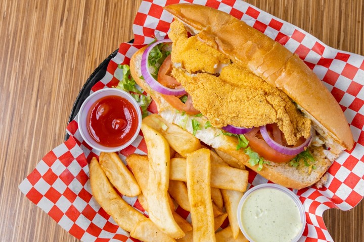 Catfish Po'Boy