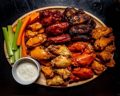 Wing Kebab Platter