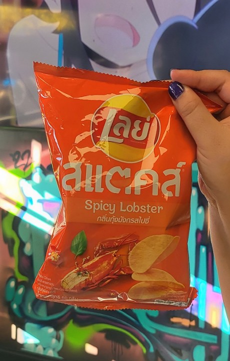 Spicy Lobster Potato Chips