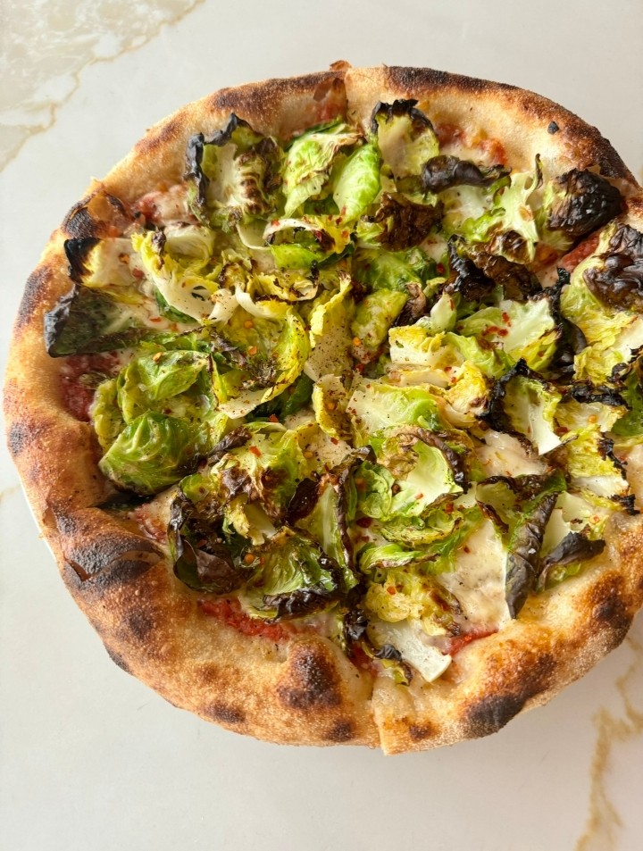 Charred Brussels Sprouts (Vegan)