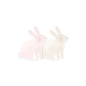 Bunny Set Paper Napkins